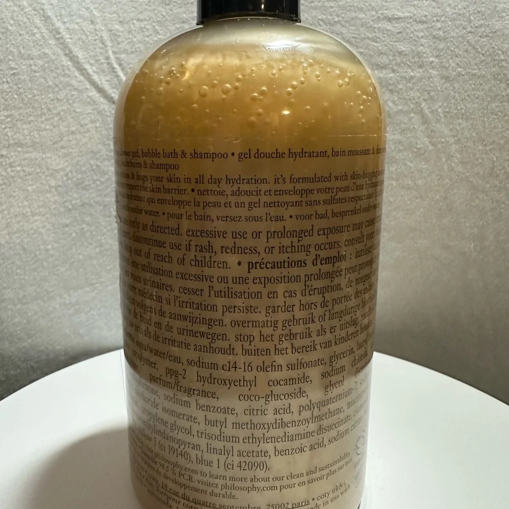 Philosophy Spiced Apple Crumble Hydrating Shower Gel 16oz New/Sealed